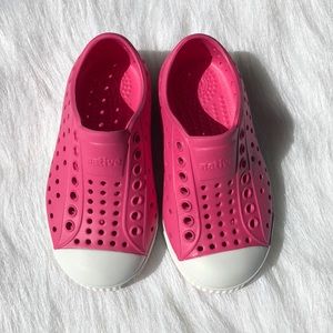 Native Jefferson Pink slip on shoes